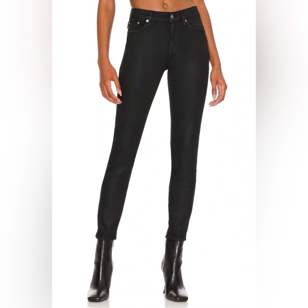 Lovers + Friends Ricky Low Rise Ankle Skinny Jeans in Deepwater